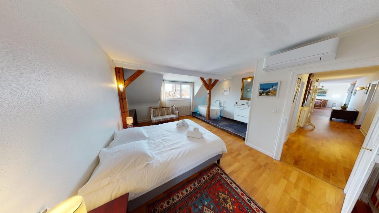 145M² City Center 4 Bedrooms View Of The Cathedral Strasbourg Kültér fotó